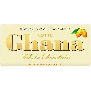 Lotte Ghana White Chocolate 45G