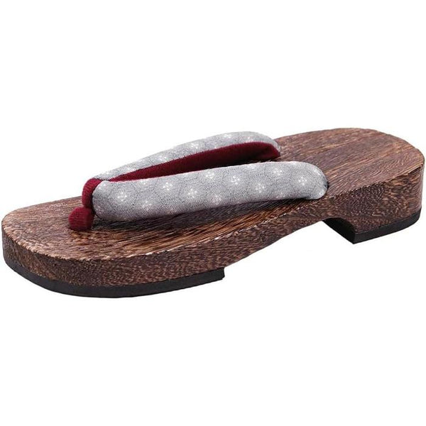 Kyoetsu Women's Geta Clogs – Grilled Paulownia Base, Soft Strap, Multiple Sizes