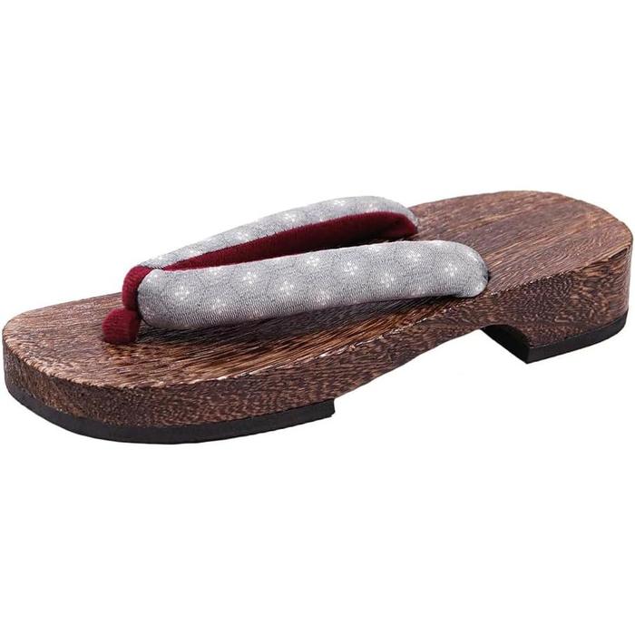 Kyoetsu Women's Geta Clogs – Grilled Paulownia Base, Soft Strap, Multiple Sizes