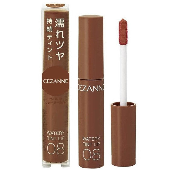 Blyszczyk-Tint (WATERY LIP TINT 08 CAFE BROWN)(With alcohol)