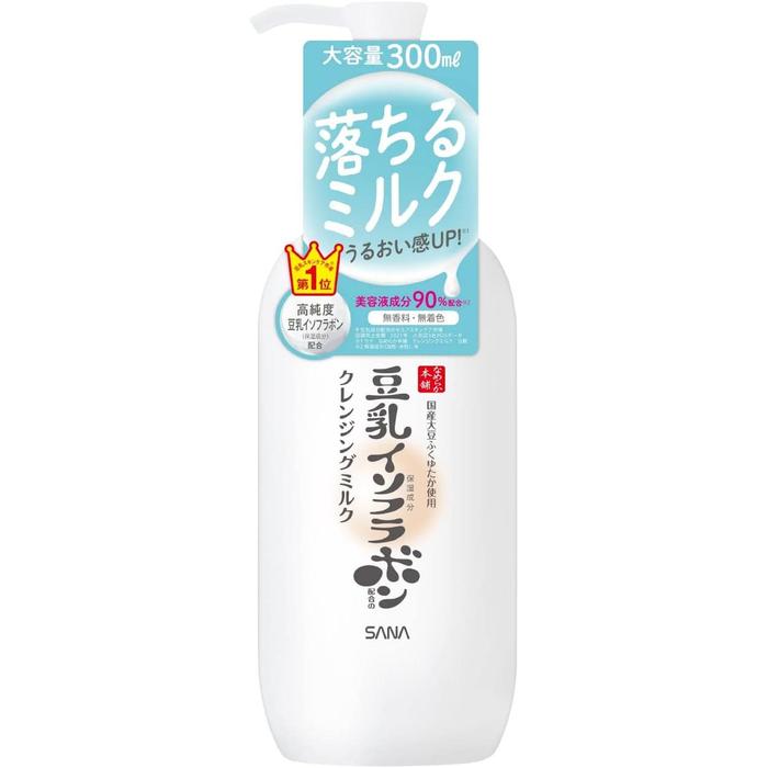 Nameraka Honpo Cleansing Milk NC – Gentle Makeup Remover & Hydrating Cleanser 300ml [Alcohol-Free]
