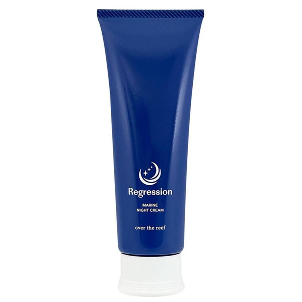 Regression Marine Night - Moisturizing and nourishing night cream with ocean water from Okinawa and mozuku algae 120g [Alcohol-free]