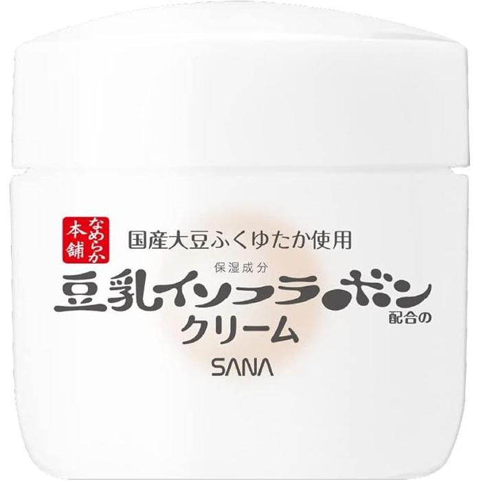 Nameraka Honpo Soy Milk Isoflavone Moisturizing Face Cream – Smooth Hydration & Skin Barrier Support 50g [With alcohol]
