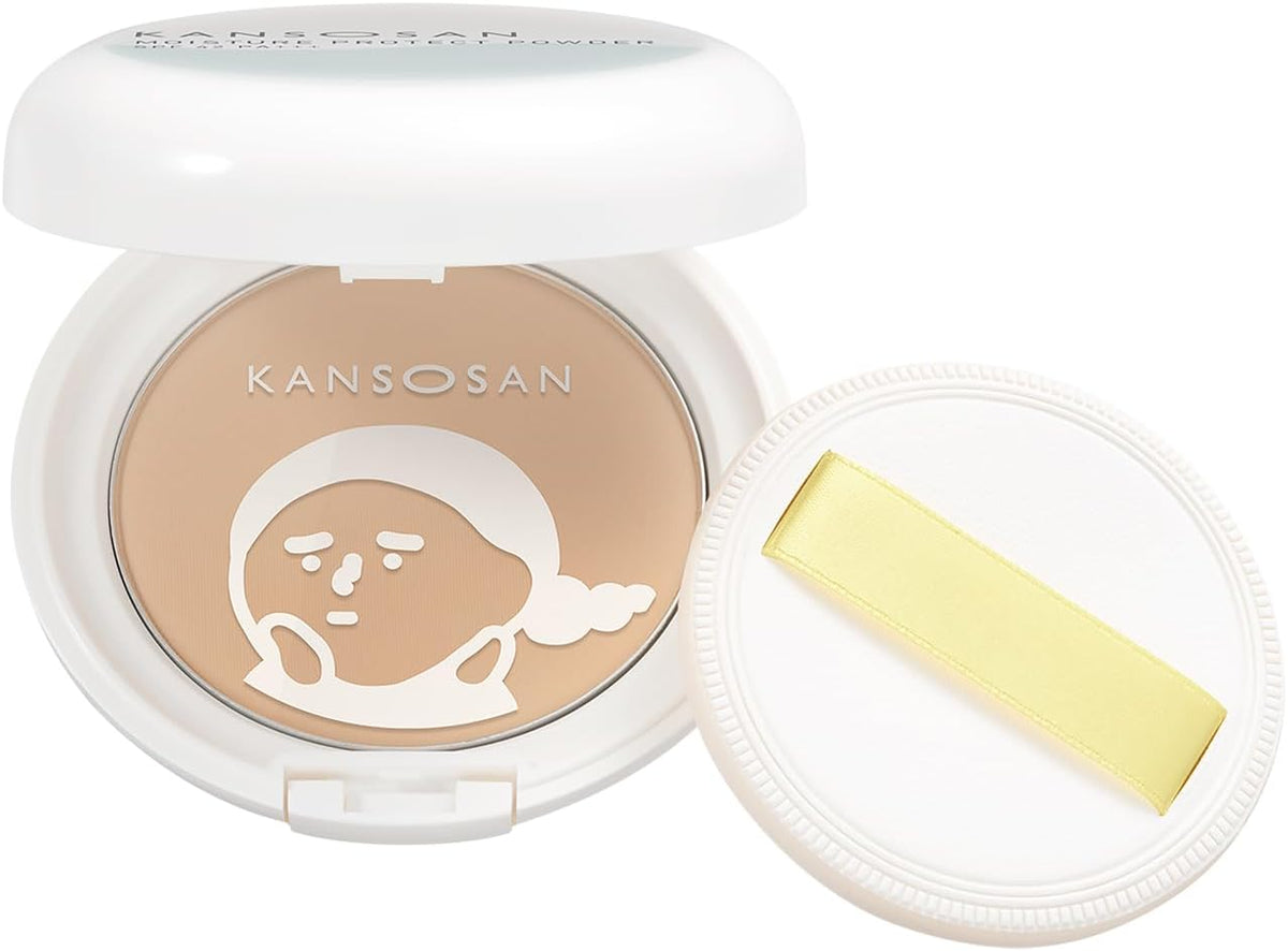 KANSOSAN Nawilżający Puder Ochronny do Twarzy SPF42 PA+++ 10g [Alcohol-free]