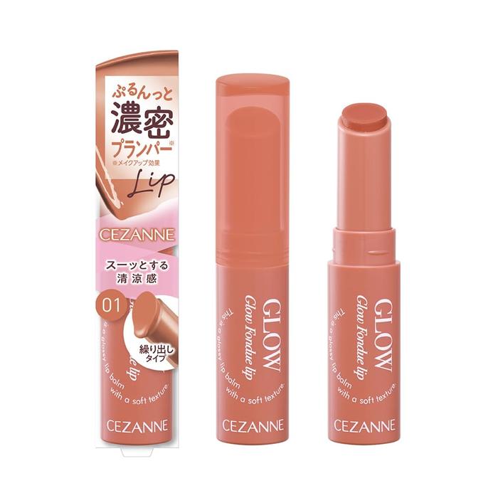 Cezanne Glow Fondue Lip 2.8g [Alcohol-free]
