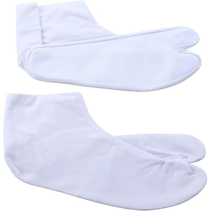 Kohoby Broad Tabi Socks – White (21.0–30.0 cm)