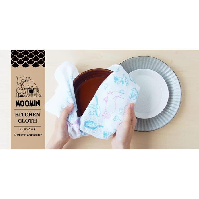Miyamoto Towel – Moomin Kitchen Cloth (34 × 70 cm)