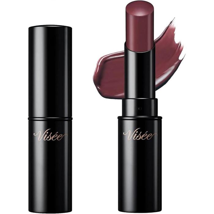 Visee Nenmak Fake Rouge RO651 – Liar Rose Tea Lipstick with Lustrous Finish and Serum Ingredients, 3.8g [Alcohol-Free]