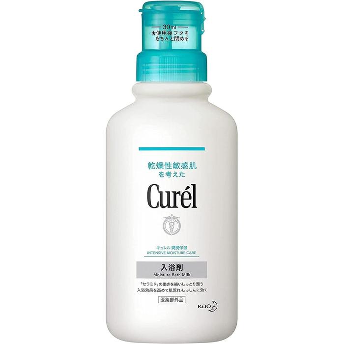 Curél Medicated Bath Additive – Moisturizing Bath Care for Dry & Sensitive Skin 420ml [Alcohol-free]