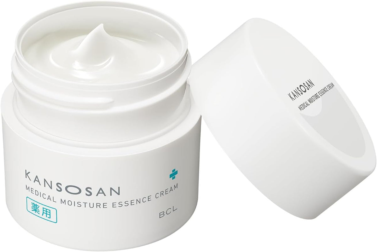 KANSOSAN Medicated Moisturizing 3-in-1 Gesichtscreme 50g – Niacinamid & Ceramide [Alcohol-free]