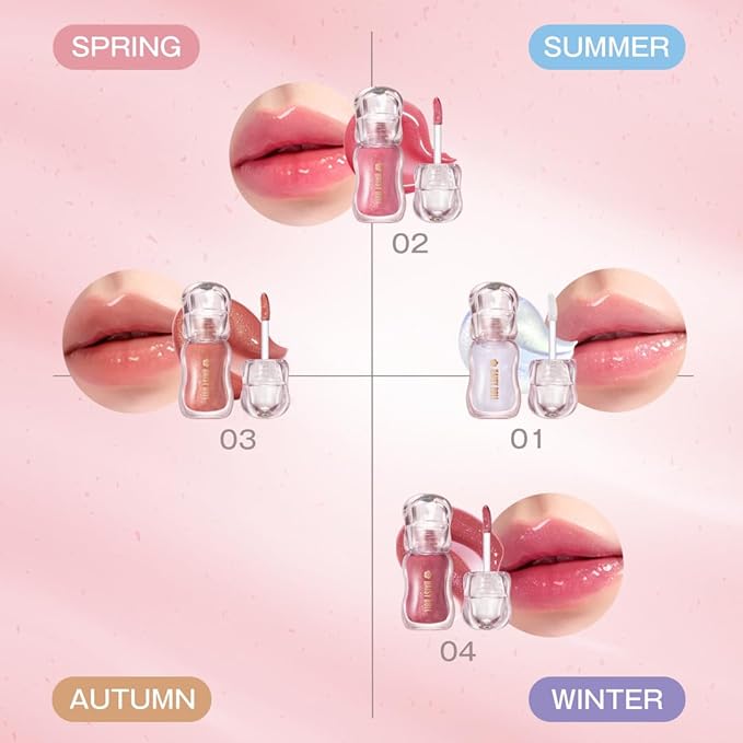 Daisy Doll by MARY QUANT – Jewelry Syrup Gloss Lip (Glossy, Glitter, Moisturising Lip Gloss) [Alcohol-free]