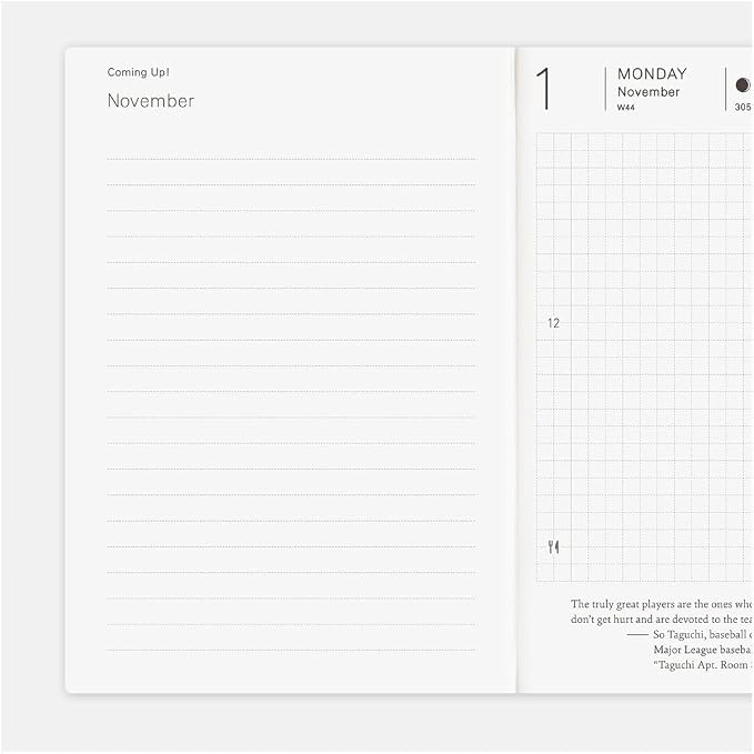 [English] Hobonichi Techo 2027 A6 – Original / Planner Arts&Science