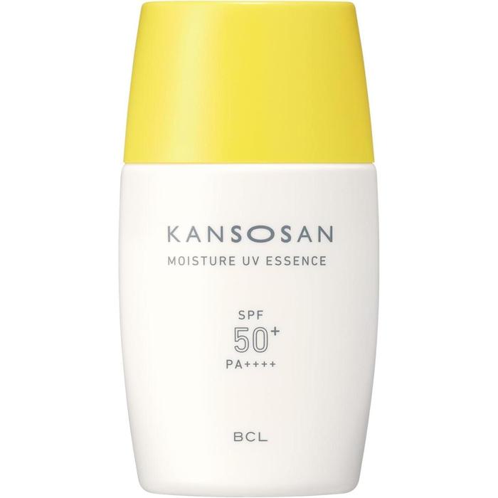 KANSOSAN Moisturizing UV Essence SPF50+ PA++++ 50mL – Niacinamide & Ceramides [Alcohol-free]