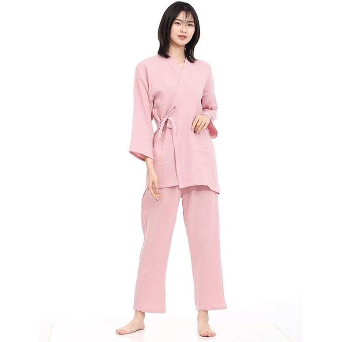 SISOFTLY Samue Set – 100% Cotton Soft Double Gauze (Loungewear / Pajamas)
