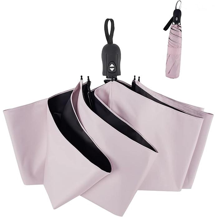 Ultra-Lightweight Foldable Umbrella – 100% UV Protection, Compact, One-Touch Auto Open/Close