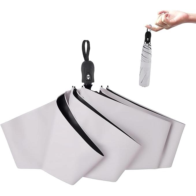 Ultra-Lightweight Foldable Umbrella – 100% UV Protection, Compact, One-Touch Auto Open/Close