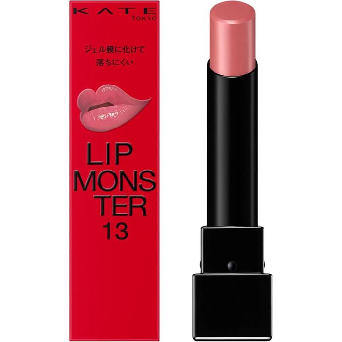 BESTSELLER! KATE Lip Monster – Long-Lasting & Moisturizing Lipstick (3g) | High-Pigment, Glossy Finish 02 Pink banana [Alcohol-free]
