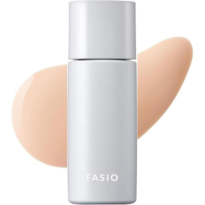 FASIO Airy Stay Oil Blocker Makeup Base 01 Pink Beige SPF50+ PA+++ 30g – Lightweight, Long-Lasting Primer with Skincare Comfort
