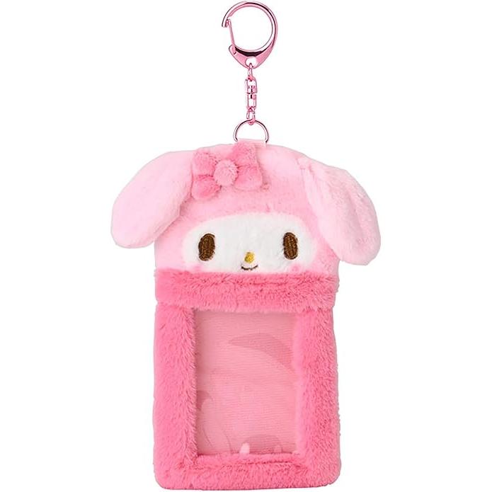 Sanrio Fabric Trading Card Holder Keychain (Character choice)