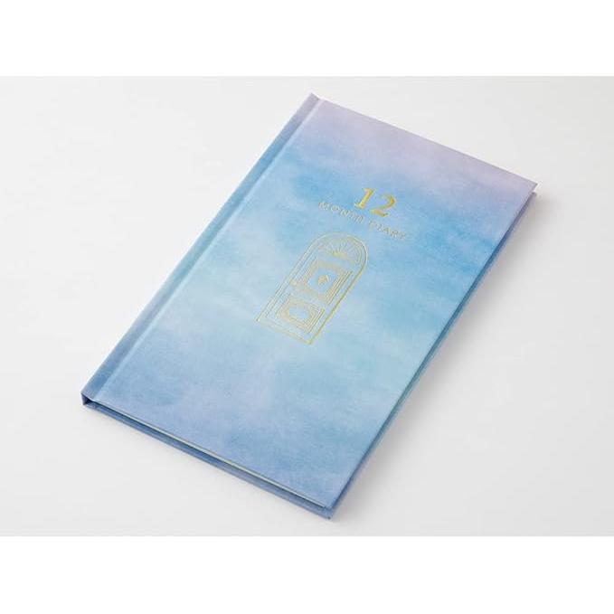 Midori 12-Month Consecutive Door Diary – Seasonal Illustrated Journal with MD Paper