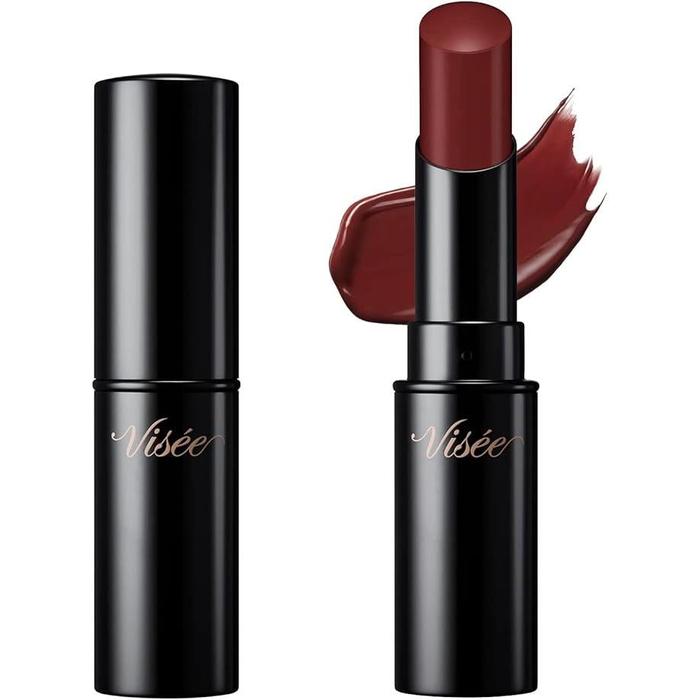 Visee Nenmak Fake Rouge RO651 – Liar Rose Tea Lipstick with Lustrous Finish and Serum Ingredients, 3.8g [Alcohol-Free]