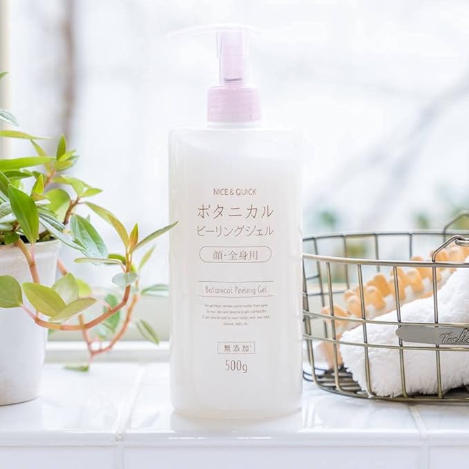 Nice and Quick Botanical Peeling Gel – Gentle Exfoliation & Moisture 500g [Alcohol-free]