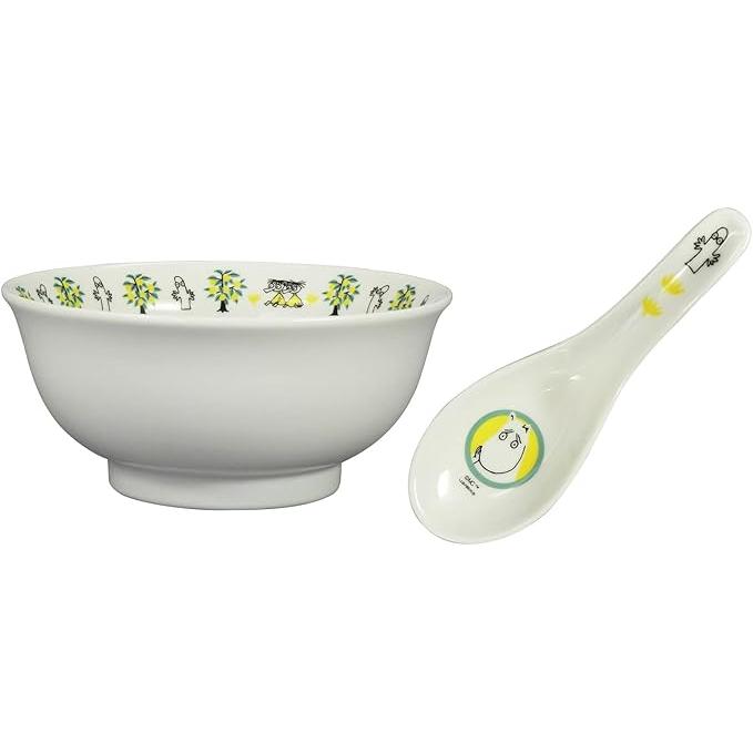 Yamaka Shoten MOOMIN Ramen Bowl & Spoon Set – Moomin / Snufkin