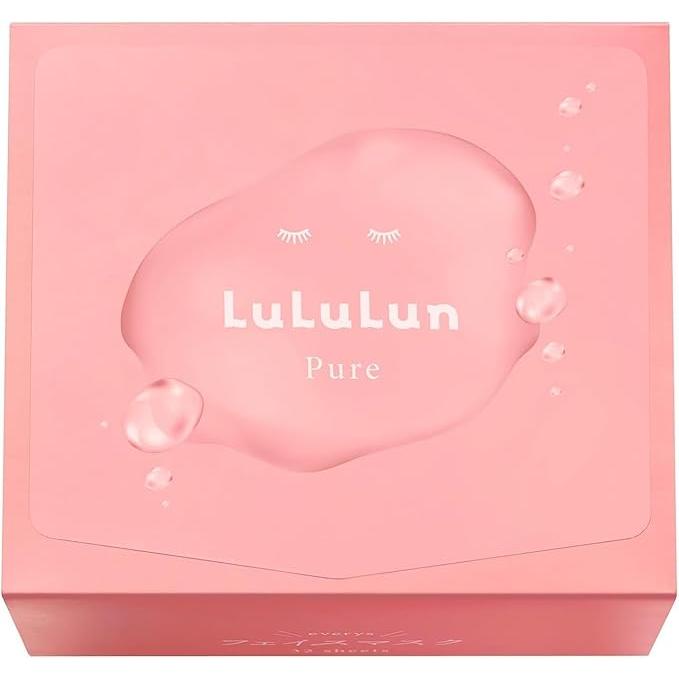 LuLuLun Pure Everys 32-Pack Face Mask – Daily Skincare, Large Capacity Sheet Mask [Alcohol-Free]