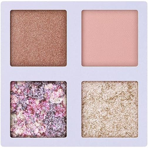 Majolica Majorca Pale Pink Mirage Carousel - Palette of 4 shadows (color: PK221) [Alcohol-free]
