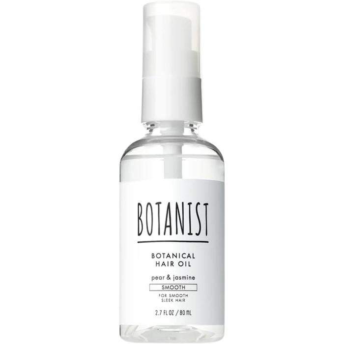 BOTANIST Botanical Hair Oil [Smooth] – Clear Pear and Jasmine Scent, Intensive Repair for Moisturized Hair 80ml [Alcohol-free]