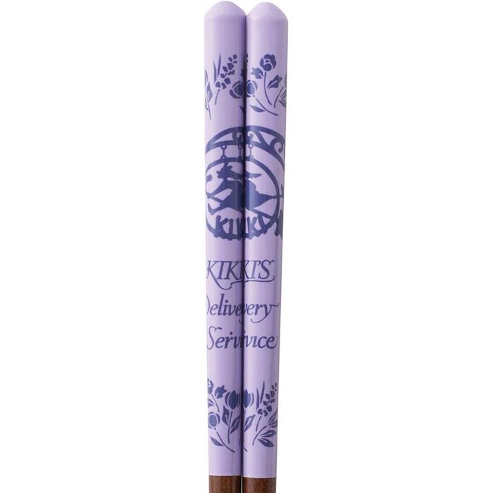 Skater Kiki’s Delivery Service Lacquered Wooden Chopsticks 21cm – Studio Ghibli (Brown / Purple)