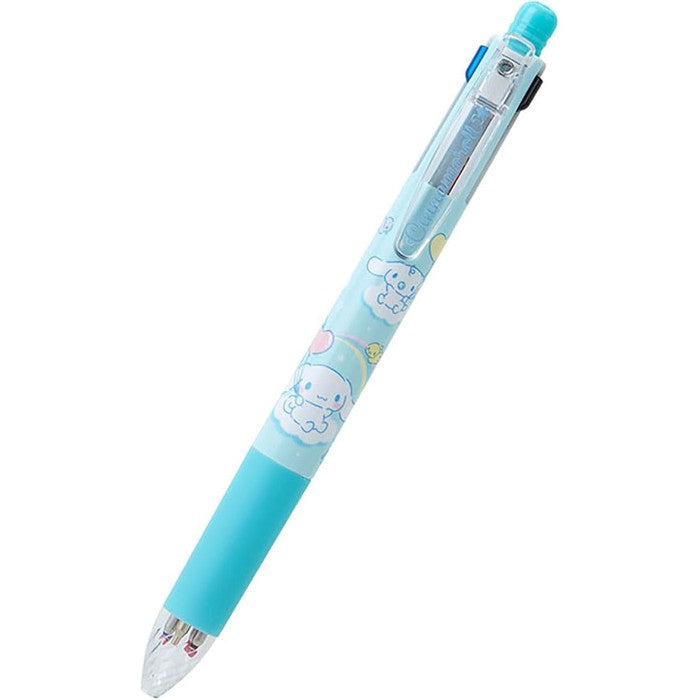 Sanrio 4 Color Ballpoint Pen & Mechanical Pencil Sarasa Multi Ink Color: Black, Blue, Red, Green 0.5mm -Multiple Characters Available!