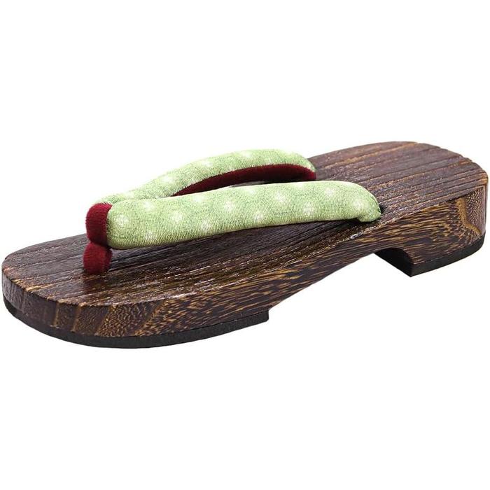 Kyoetsu Women's Geta Clogs – Grilled Paulownia Base, Soft Strap, Multiple Sizes