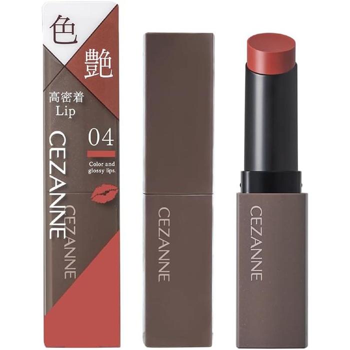 CEZANNE Lip Color Shield - Gel lipstick with a strong shine effect 3.7g [Alcohol-free]