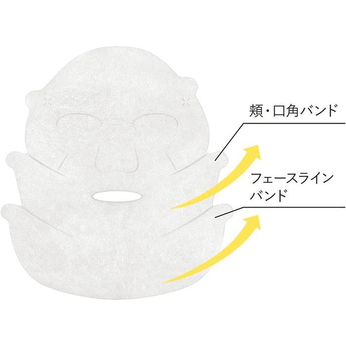 KANEBO Smile Performer Firming Sheet Mask – Lifting Fit Mask for Hydration, Firmness & Glow 4 Sheets [Alcohol-free]