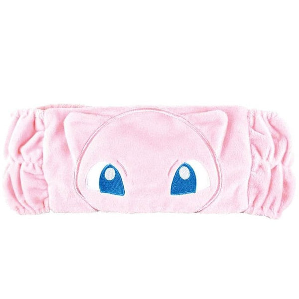 POKEMON MEW – Adorable Headband for Makeup and Face Washing - PINK