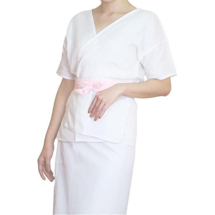 Hadajuban Washable Kimono & Yukata Underwear Set – White