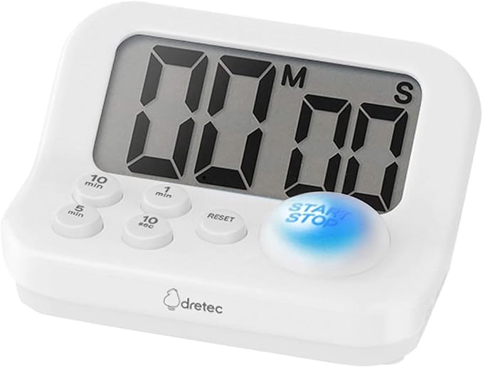 dretec Learning Timer S T-603 – Digitale Studietimer, Stopwatch & Klok | 5 Kleuren