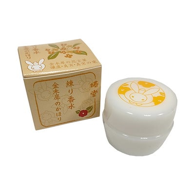 Kurochiku Tsubakido Solid Perfume – Osmanthus, 4.2g [Alcohol-Free]