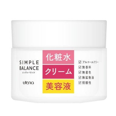 UTENA SIMPLE BLANCE - Deeply moisturizing and firming face cream with Collagen and Ceramides 100g [With alcohol]