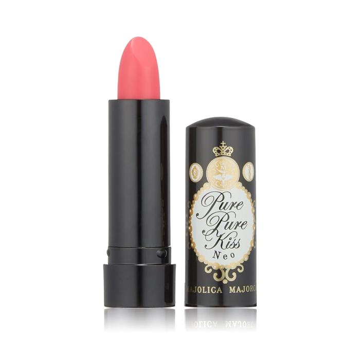 MAJOLICA MAJORCA Pure Pure Kiss NEO Fragrance-Free Sheer Lipstick (PK313 / PK402 / RD312) – 2.3g［Alcohol-free]
