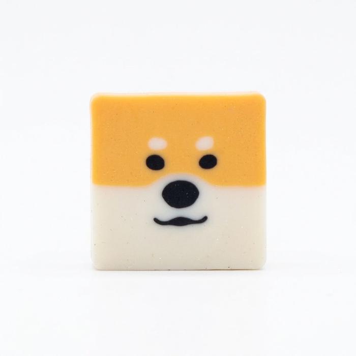 Sun-Star Shibagomu & Nekogomu Eraser – Shiba Dog / Hachiware Cat