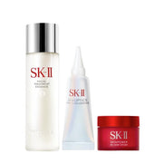 SK-II Pitera™ Best Collection Renew Edition – Facial Treatment Essence 75mL, Whitening Serum 10mL & Moisturizing Cream 15g | Brightening, Anti-Aging & Hydrating Skincare Gift Set［Alcohol-free]