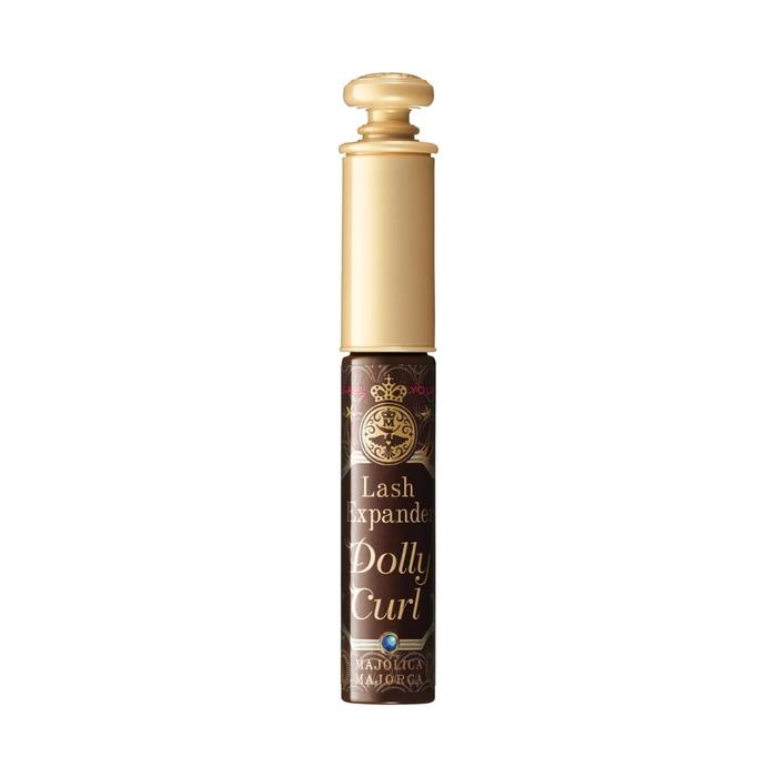 MAJOLICA MAJORCA Lash Expander Dolly Curl Mascara – BK921 Pure Black / BR522 Cocoa Brown 6g | Waterproof Long & Curl Mascara［Alcohol-free]