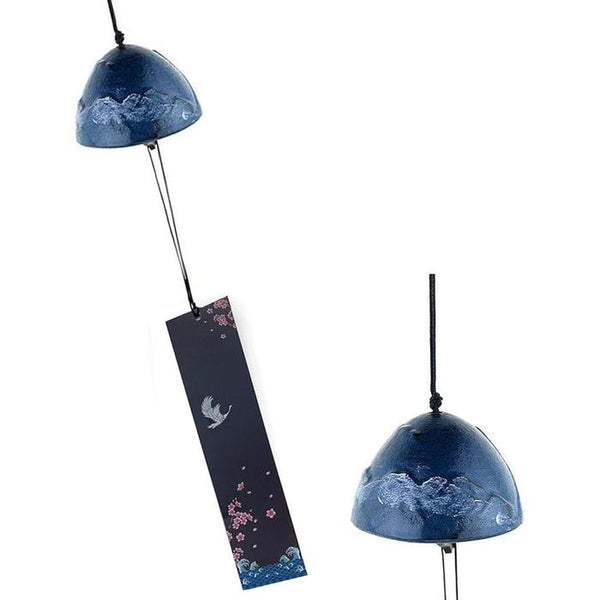 Fuurin Iron Wind Chime – Mt. Fuji Design