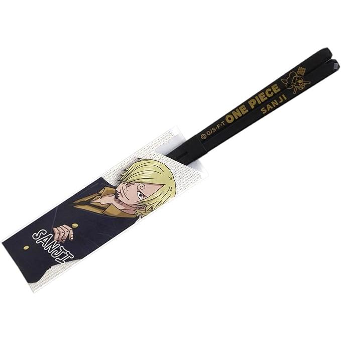 One Piece Straw Hat Pirates Clear Chopsticks 23 cm – Dishwasher Safe, Made in Japan