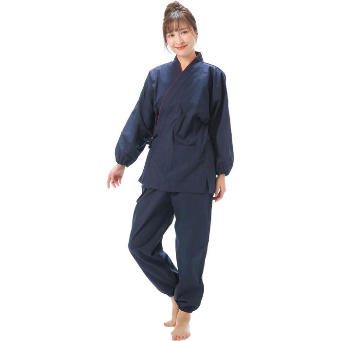 Nishiki Samue Work Clothes – All-Season Top & Bottom Set (100% Cotton)