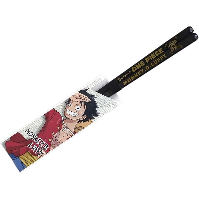 One Piece Straw Hat Pirates Clear Chopsticks 23 cm – Dishwasher Safe, Made in Japan