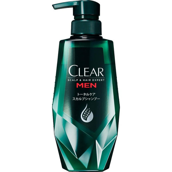 CLEAR For Men Total Care Scalp Shampoo - Deeply cleansing shampoo for men 350g [Alcohol-free]