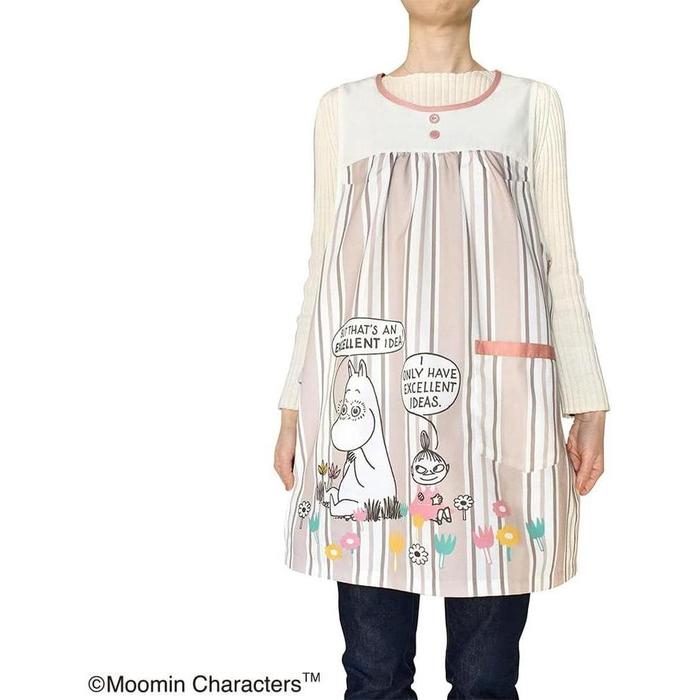 Moomin Multi-Stripe Apron – FREE SIZE
